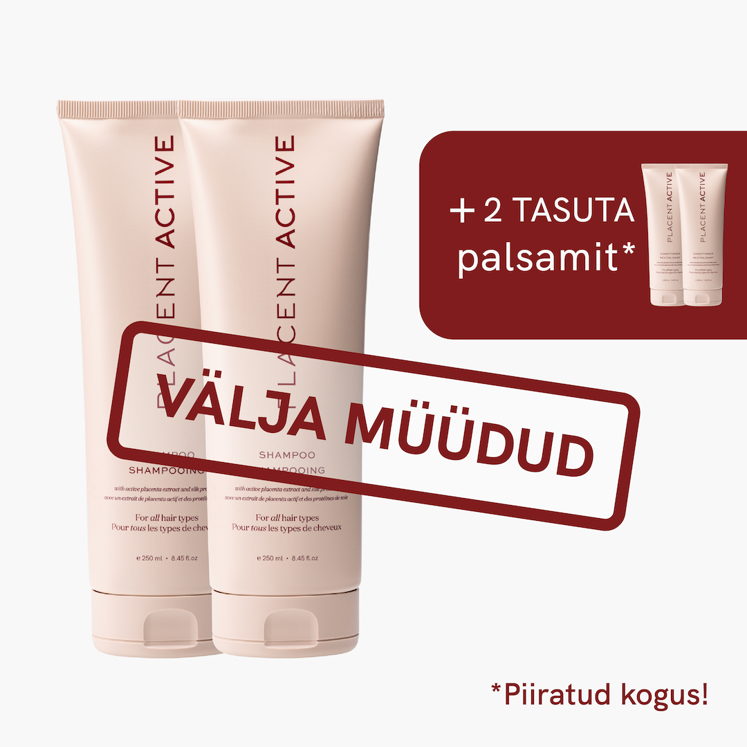JUUKSEKASVU ŠAMPOON 2 tk